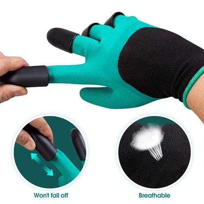 Waterproof Earth-Digging Gloves With Claws