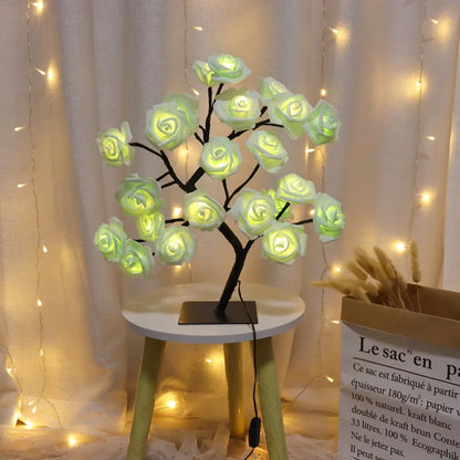 Forever Love Lighted Rose Tree