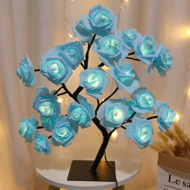 Forever Love Lighted Rose Tree