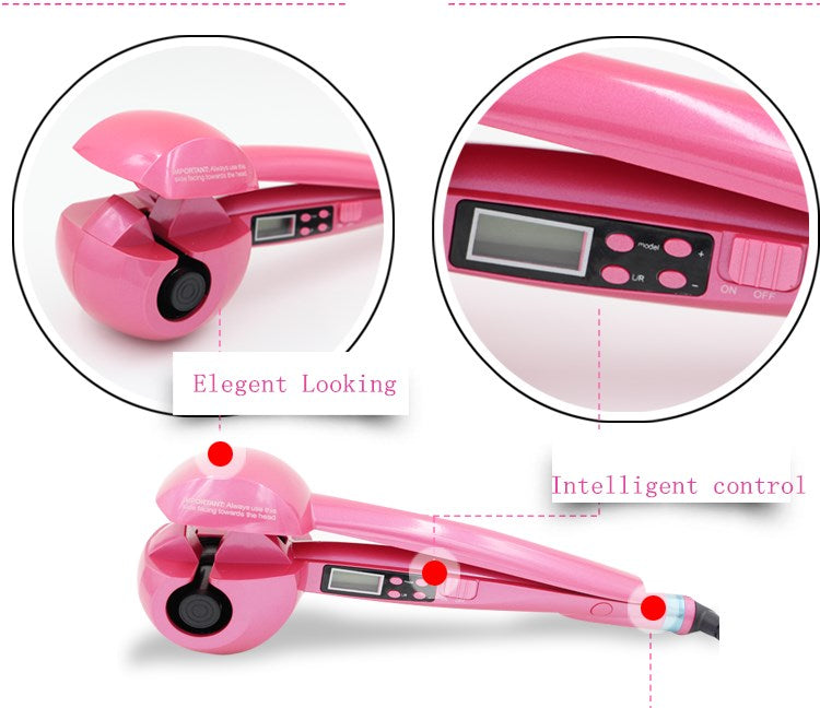 Automatic Steam Hair Curler