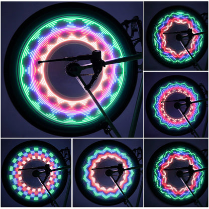 Waterproof LED Bicycle Wheel Light